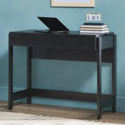 Holmes Modern Scandinavian Reeded Writing Standing Desk