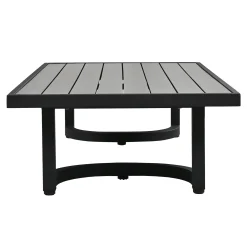 Iconic Arch Curve Steel Outdoor Patio Sofa Set