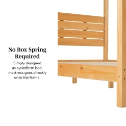 Isla Solid Wood Canopy Bedframe Collection