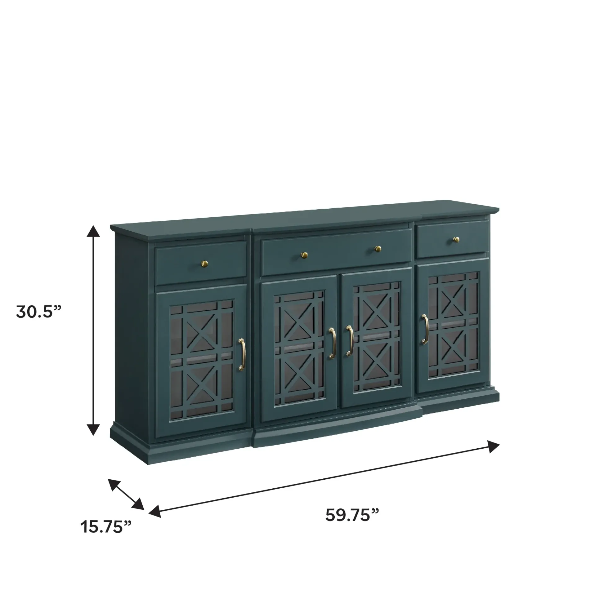 Landon Fretwork Buffet Sideboard & TV Stand