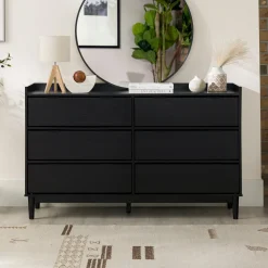 Lee Mid-Century Modern Wood Dresser