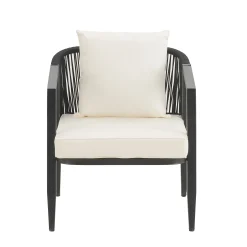 Metal Curve Design Outdoor Patio Furniture Set