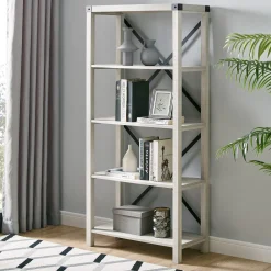 Metal X Bookshelf