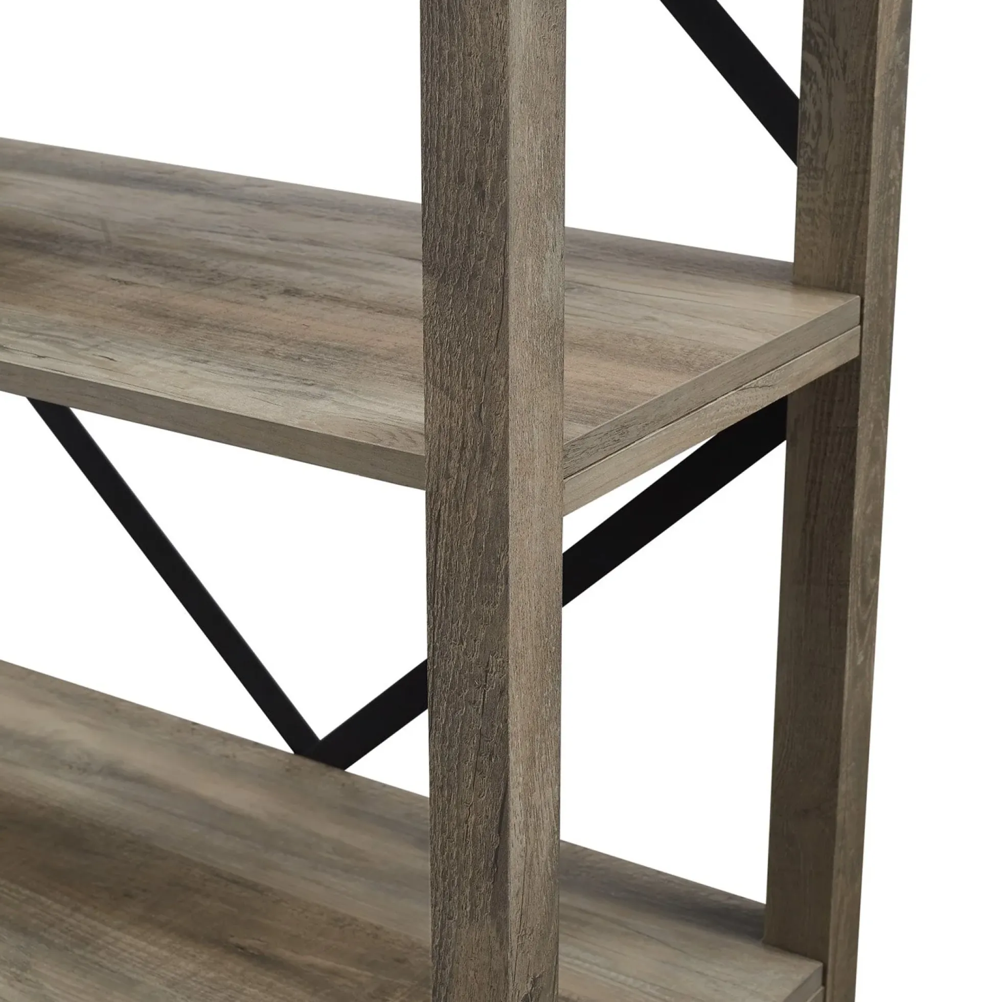 Metal X Bookshelf