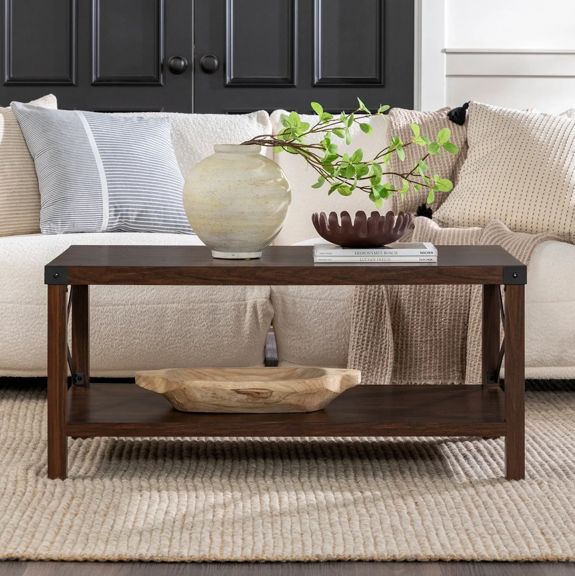 Metal X Coffee Table