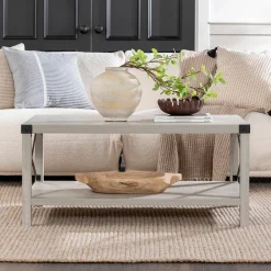 Metal X Coffee Table