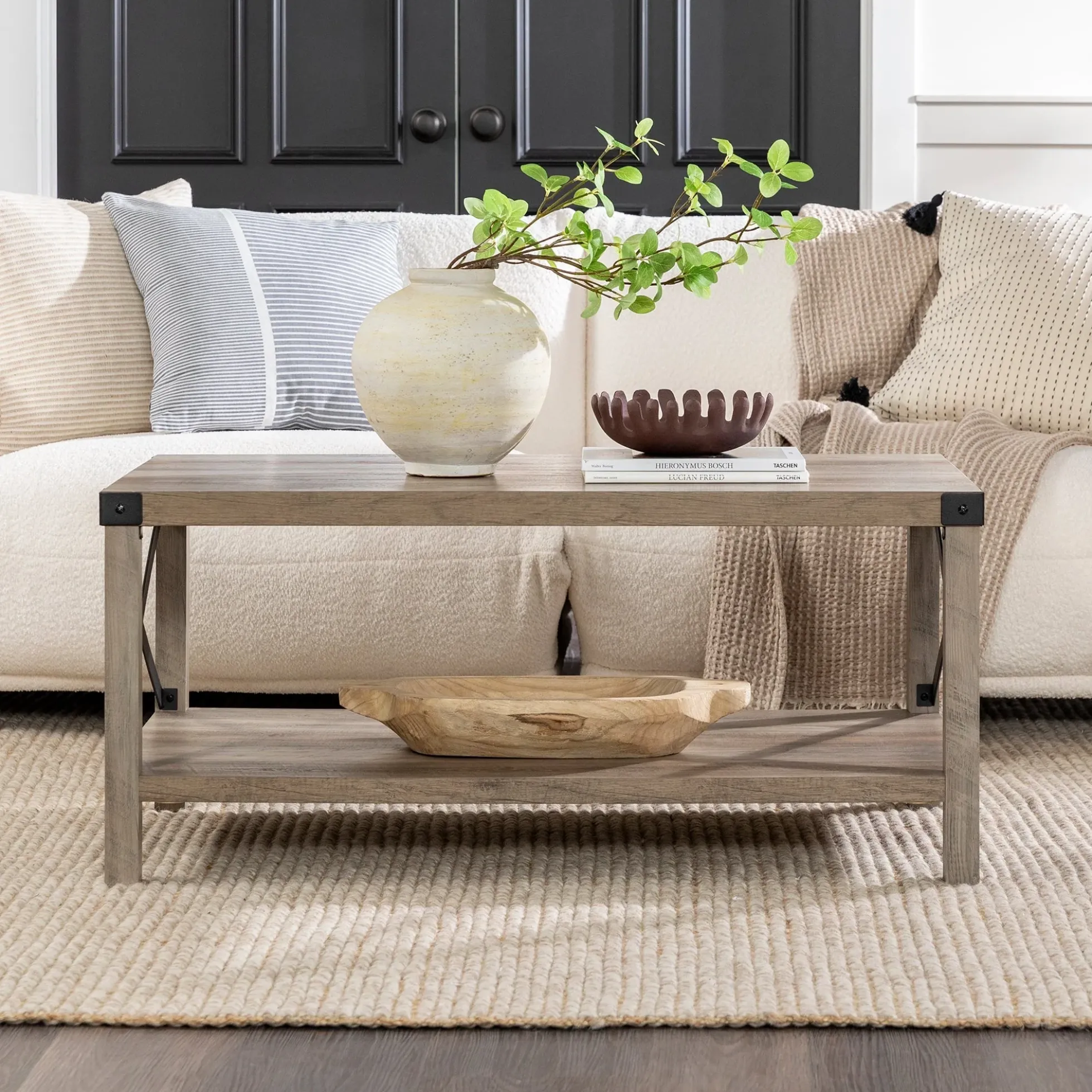 Metal X Coffee Table