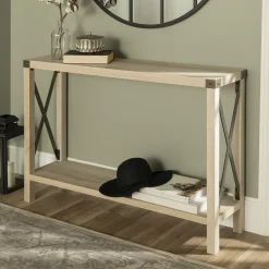 Metal X Entry Table