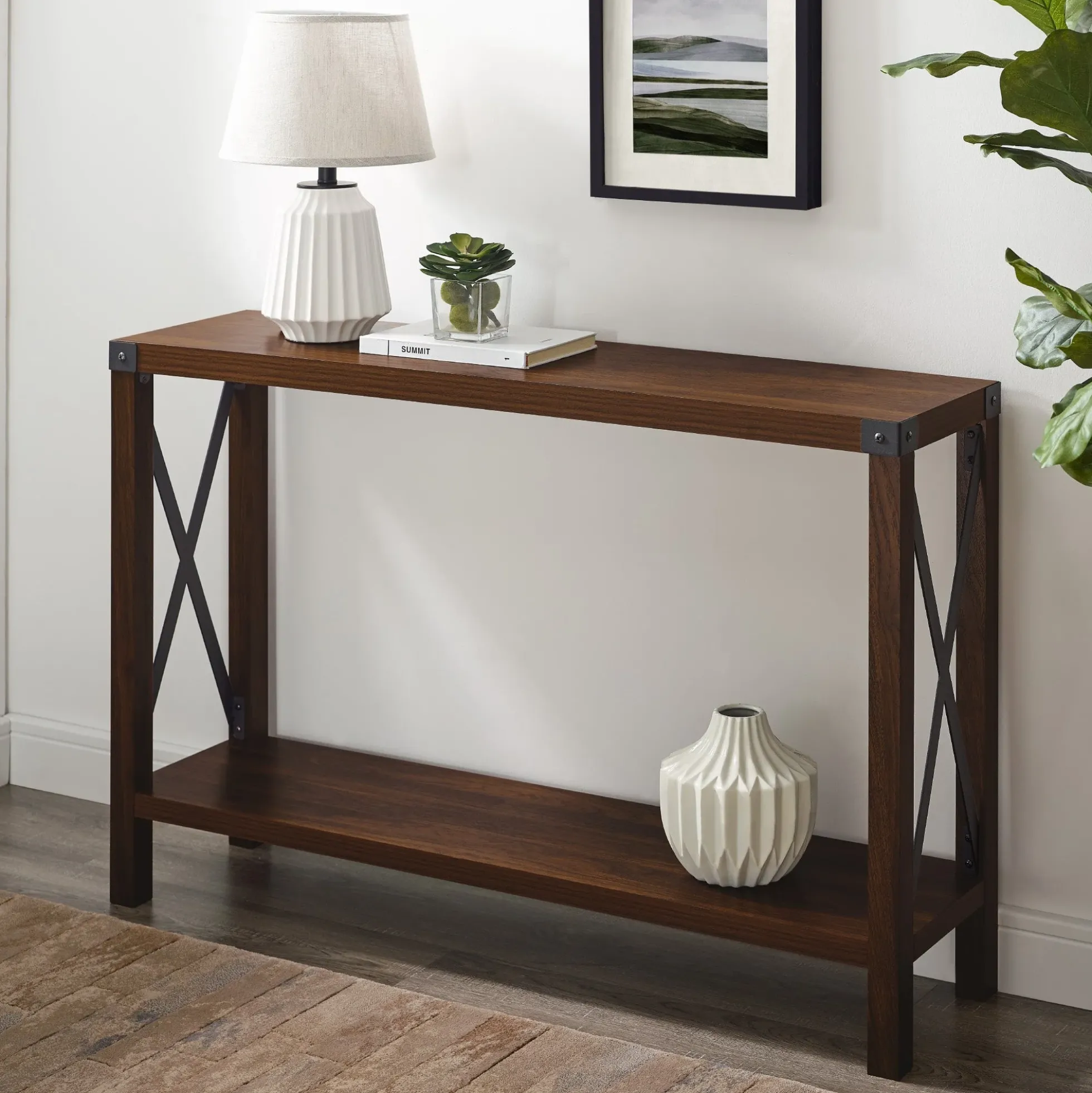 Metal X Entry Table