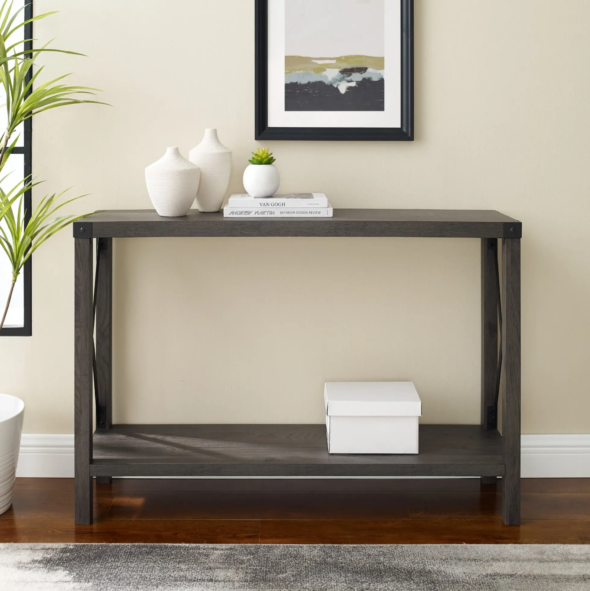 Metal X Entry Table