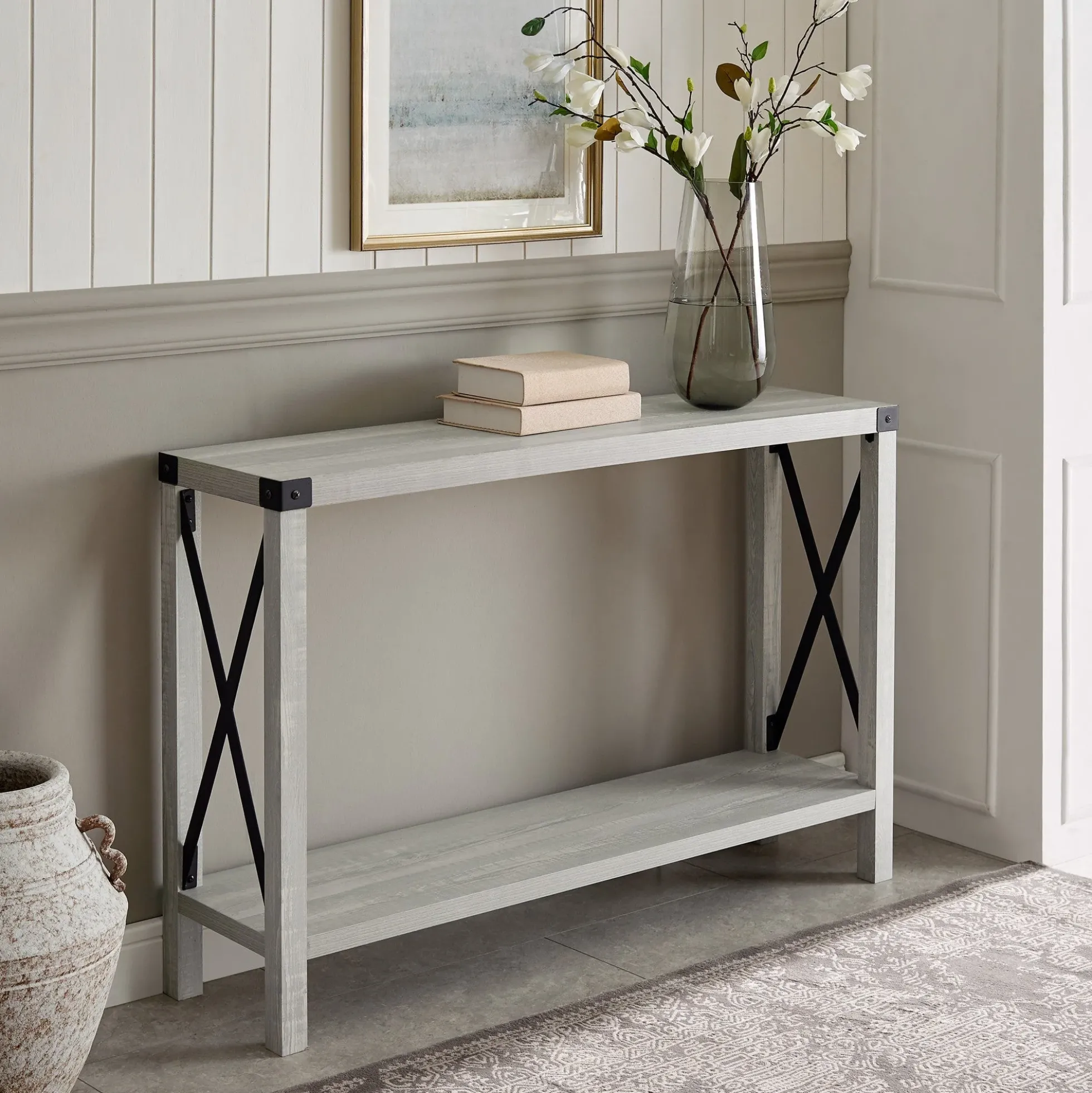Metal X Entry Table