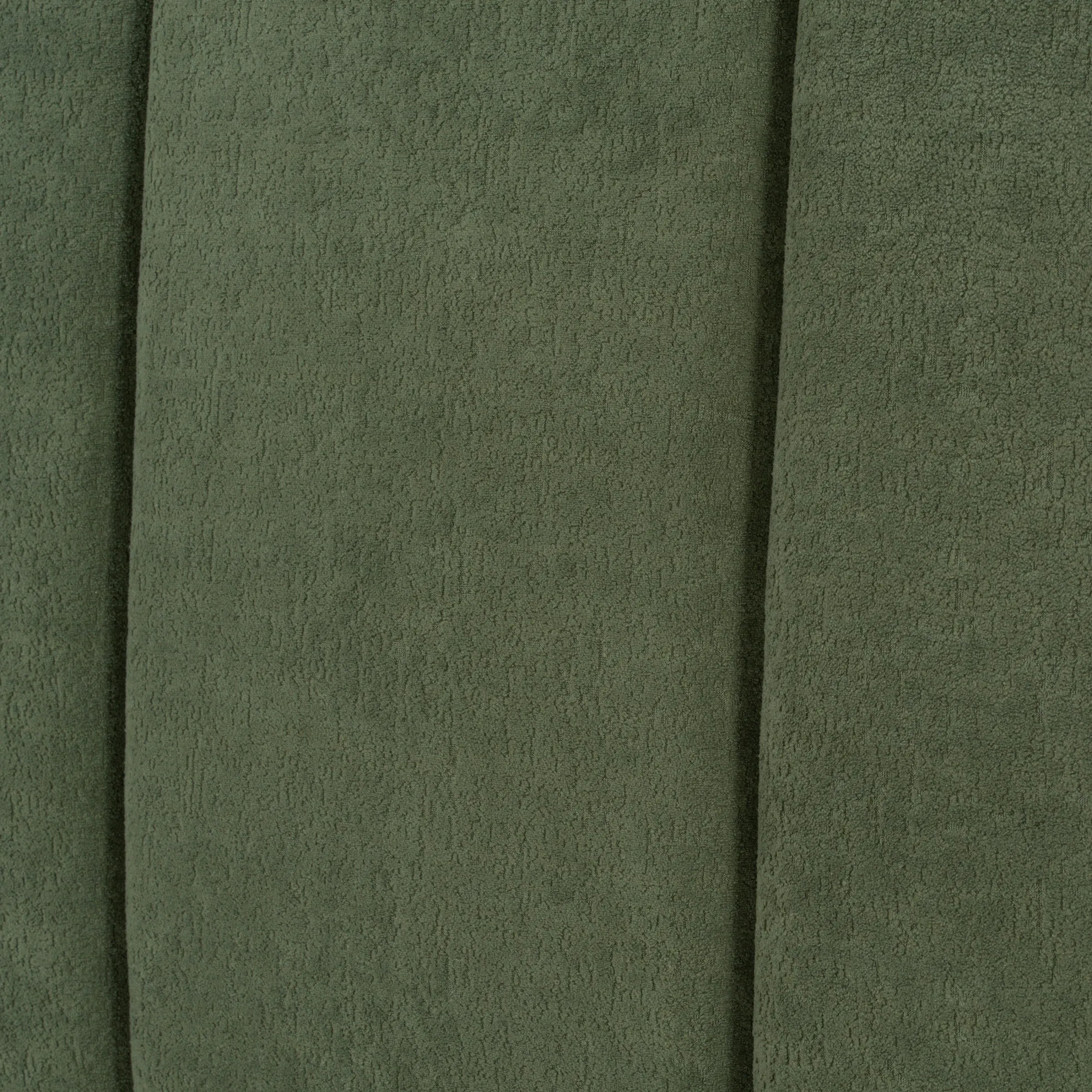 Mid Century Modern Wood and Upholstered Bedframe