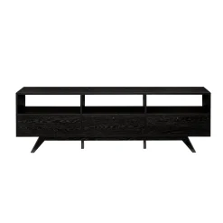Mid-Century Kela Modern 3-Door TV Stand