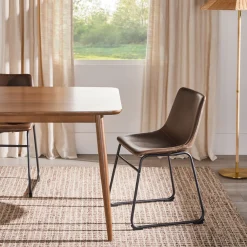 Mid-Century Taberu Modern Wood Dining Table