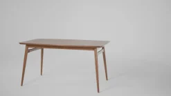 Mid-Century Taberu Modern Wood Dining Table