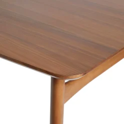 Mid-Century Taberu Modern Wood Dining Table
