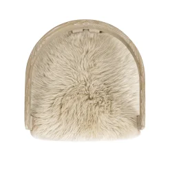 Millwick 21' Low Back Genuine Fur Dining Chair