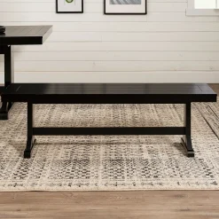 Millwright Solid Wood Dining Bench