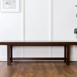Millwright Solid Wood Dining Bench