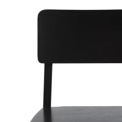 Minimalist Solid Wood Counter Stool, Set of 2