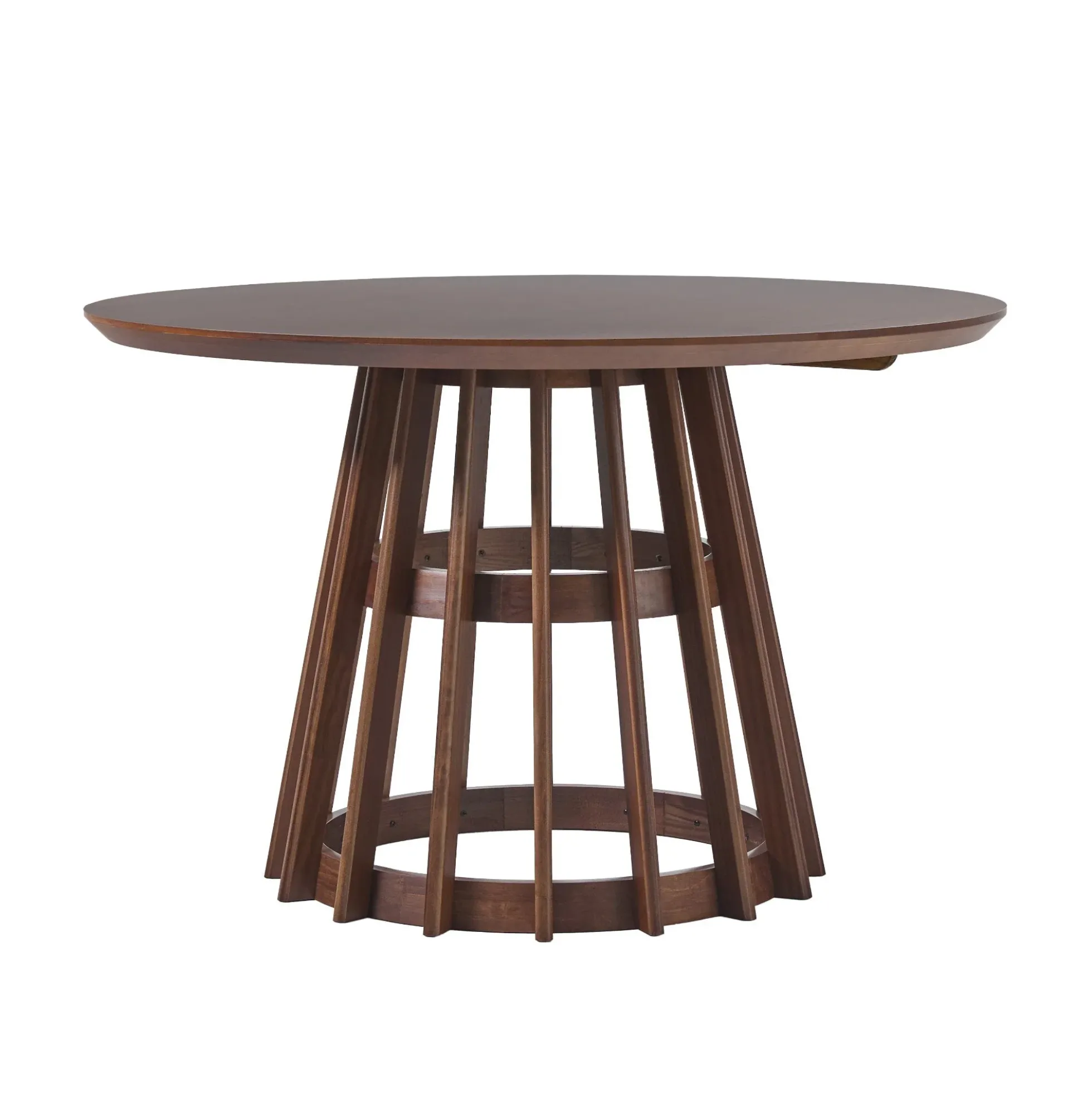Modern 48 Round Solid Wood Dining Table