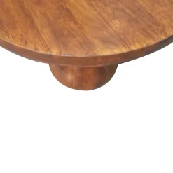 Modern Ball Leg Solid Wood Coffee Table Table