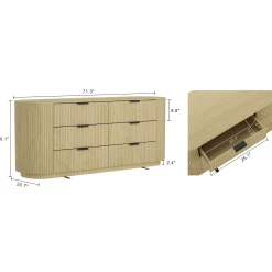 Modern Curve Fluted 71