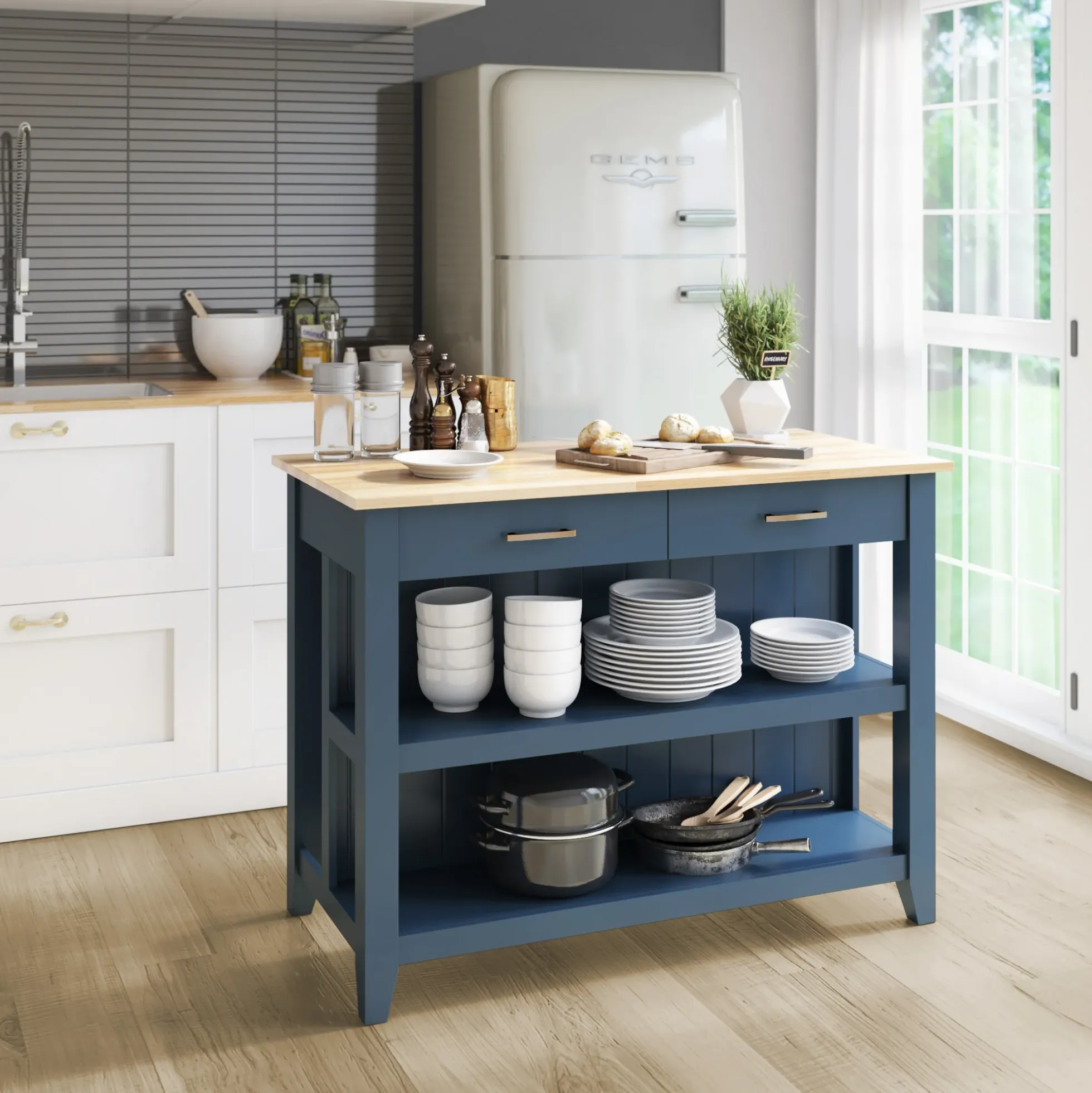 Modern Farmhouse Kitchen Island