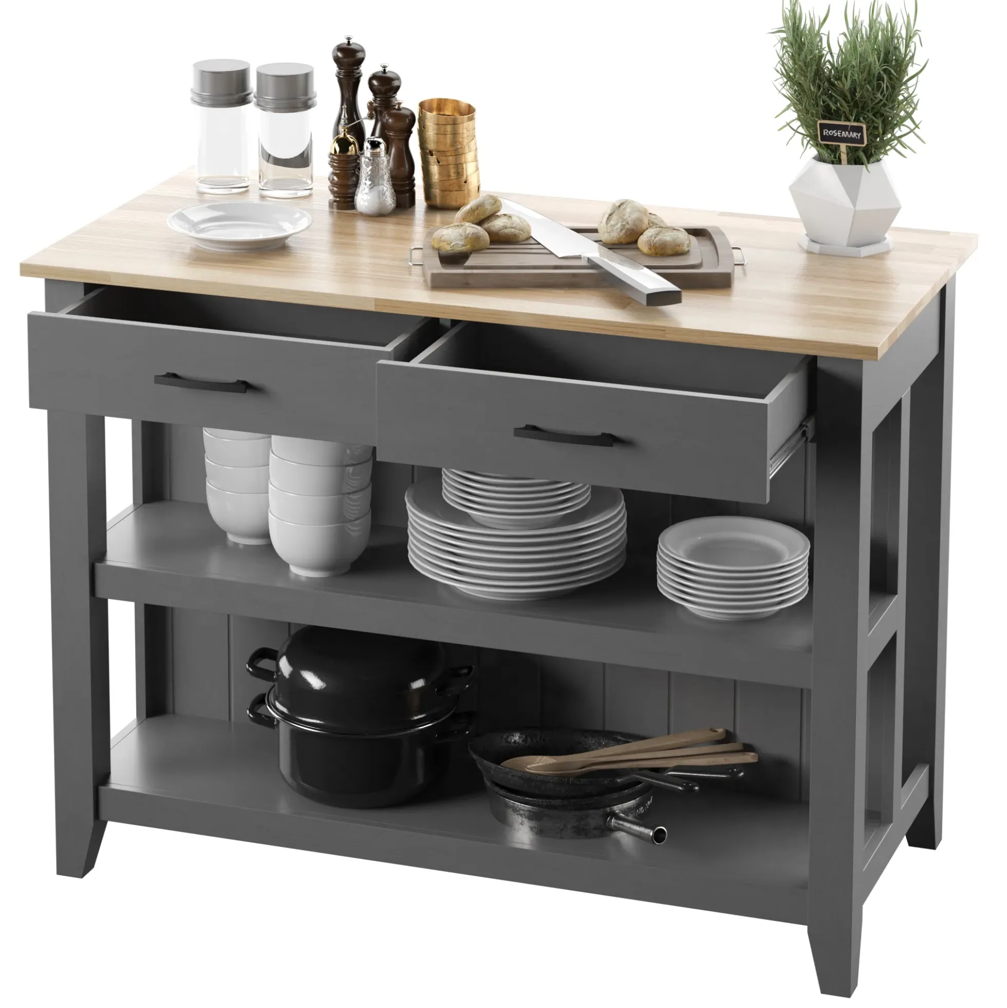 Modern Farmhouse Kitchen Island