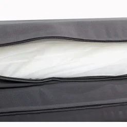 Modern Patio Sun Lounger Chaise with Water-Repellent Cushion