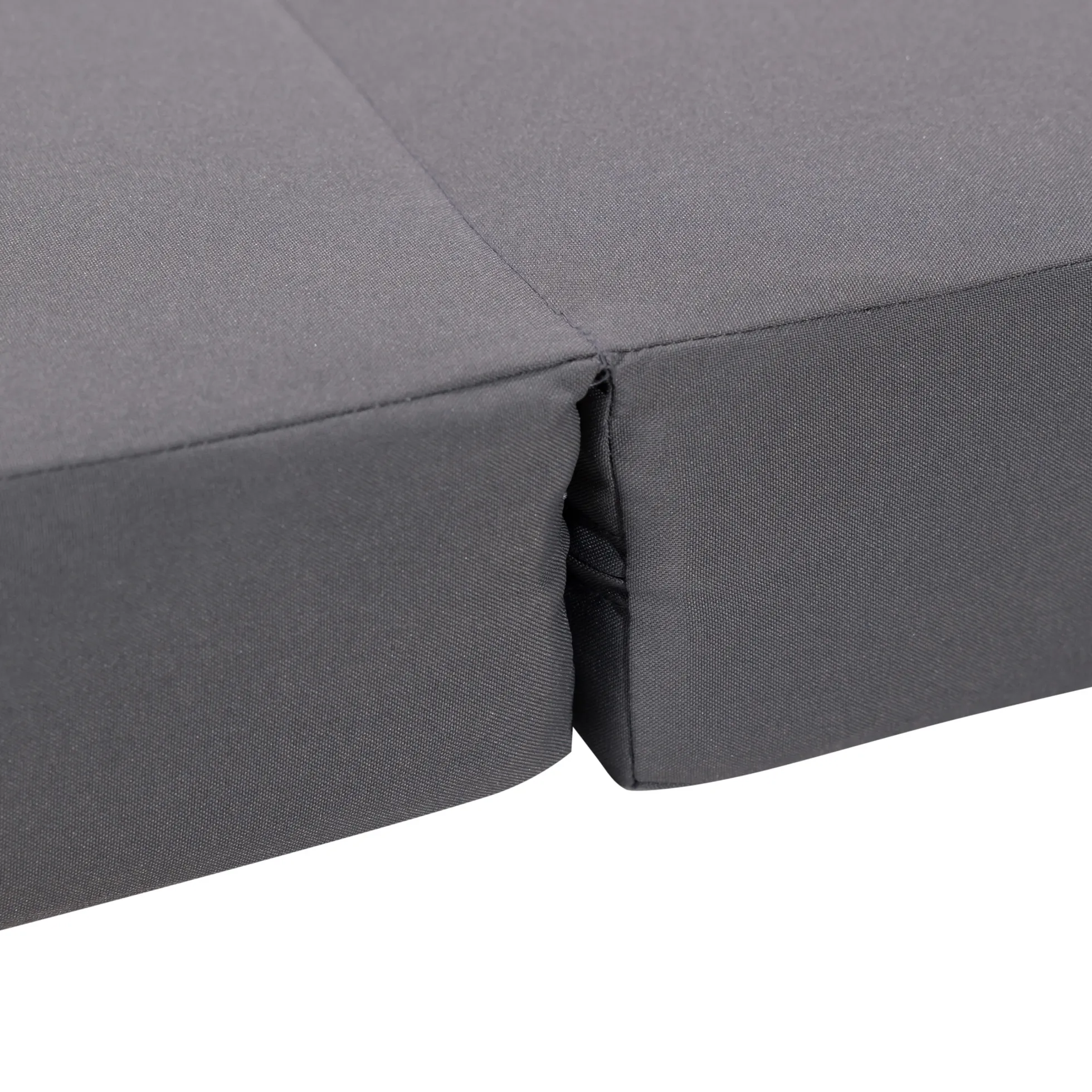 Modern Patio Sun Lounger Chaise with Water-Repellent Cushion