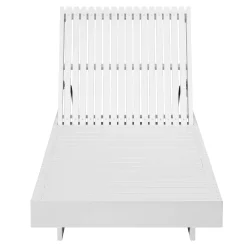 Modern Patio Sun Lounger Chaise with Water-Repellent Cushion