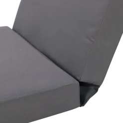 Modern Patio Sun Lounger Chaise with Water-Repellent Cushion