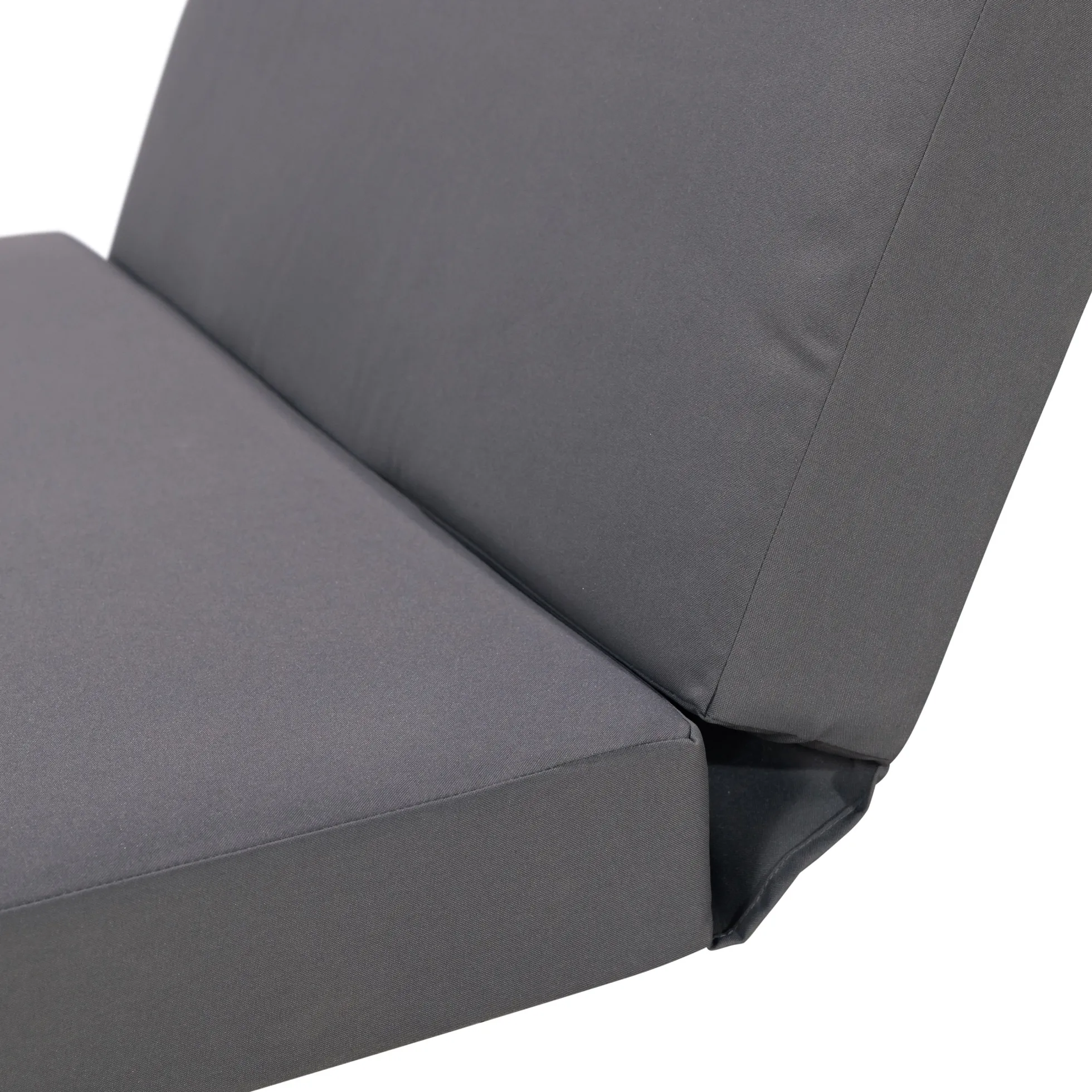 Modern Patio Sun Lounger Chaise with Water-Repellent Cushion