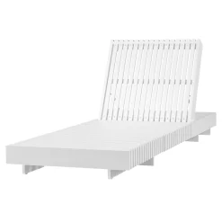 Modern Patio Sun Lounger Chaise with Water-Repellent Cushion