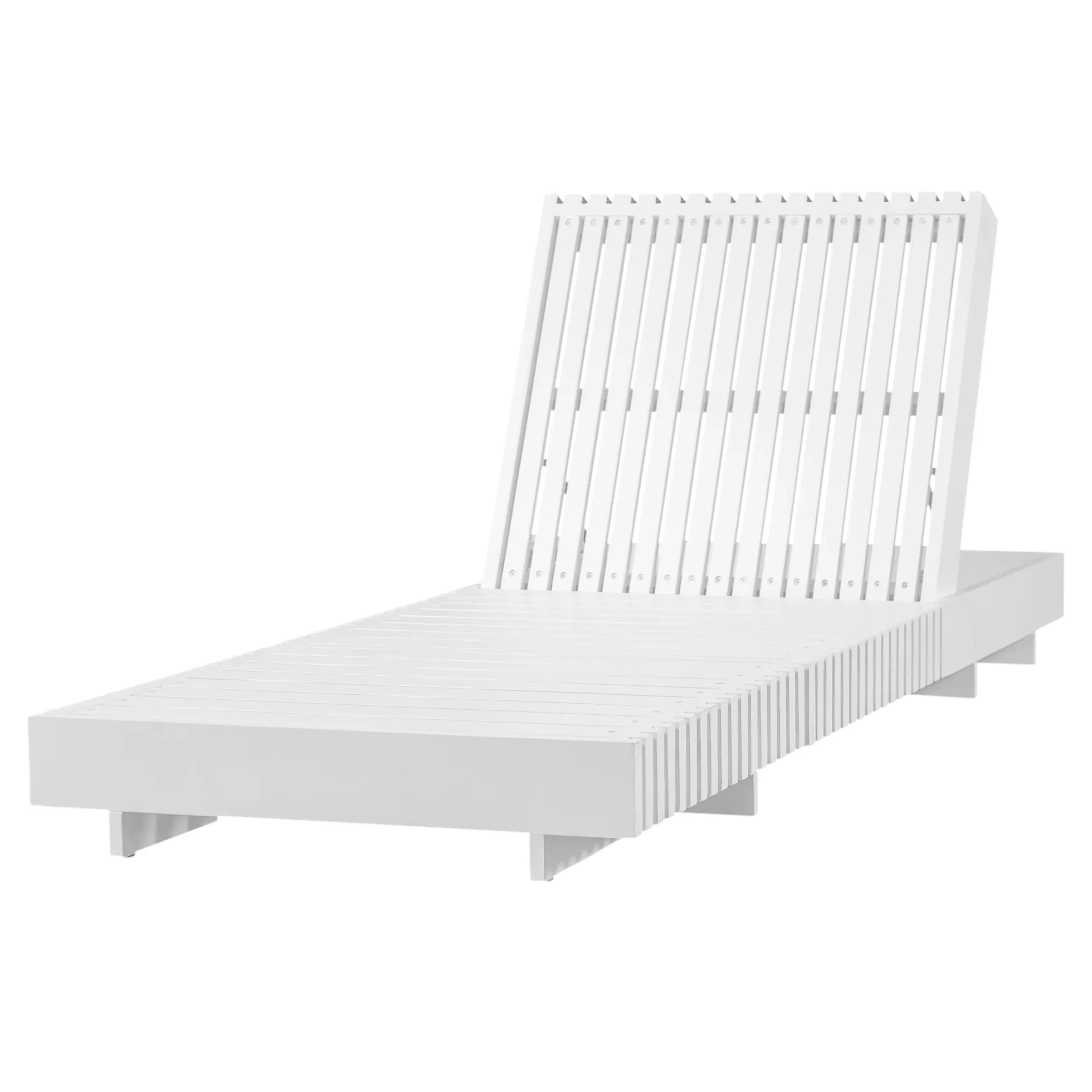 Modern Patio Sun Lounger Chaise with Water-Repellent Cushion