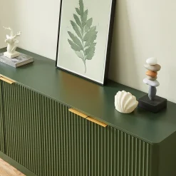 Modern Reeded Curved Design Storage 59