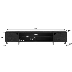 Noah Mid-Century Modern Angular TV Stand Collection