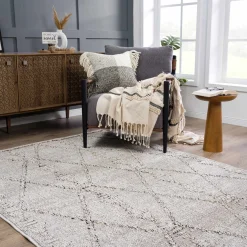 Nyla Bone Indoor & Outdoor Rug