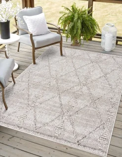 Nyla Bone Indoor & Outdoor Rug