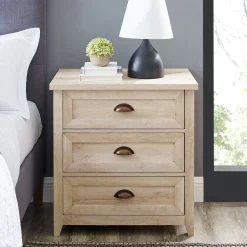 Odette Transitional Farmhouse Nightstand