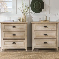 Odette Transitional Farmhouse Nightstand