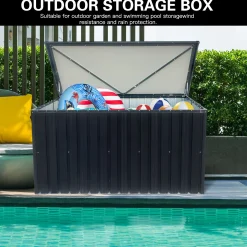 Outdoor Metal Storage Box Store Size Medium