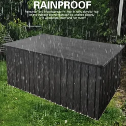 Outdoor Metal Storage Box Store Size Medium