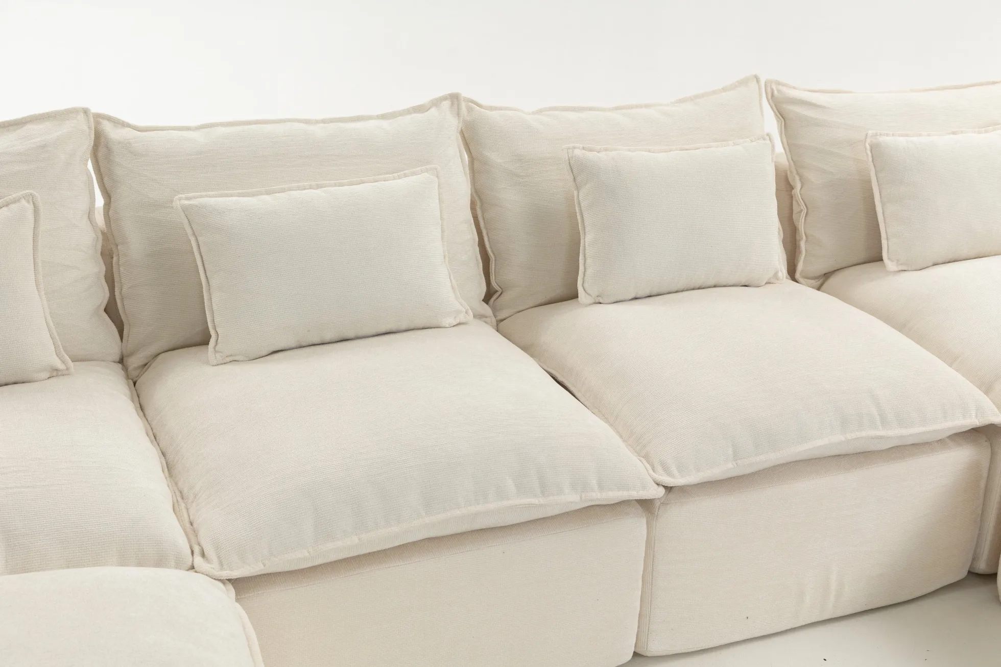 Oversized Cloud Modular 129.8"in Sectional Sofa