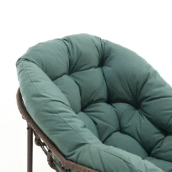 Oversized Indoor & Outdoor Lounge Papasan Rocking Chair