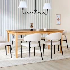 Paisley Modern Scalloped Easy Assembly 70