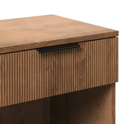 Paris Modern Scandinavian Reeded Nightstand