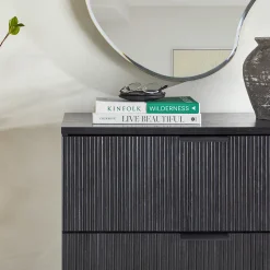 Paris Modern Scandinavian Reeded Chest
