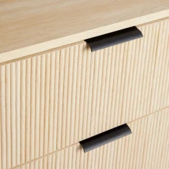 Paris Modern Scandinavian Reeded Chest